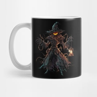 Spooky pumpkin Scarecrow Mug